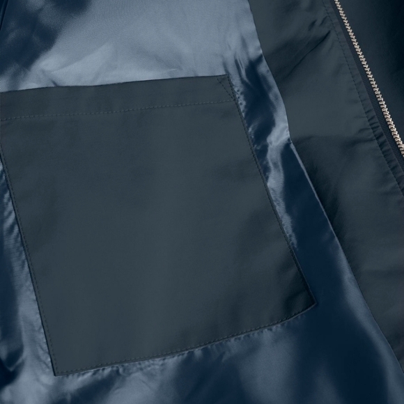 NWT Matinique Men's Navy Water Repellent Bomber Jacket Size Large - Picture 7 of 13